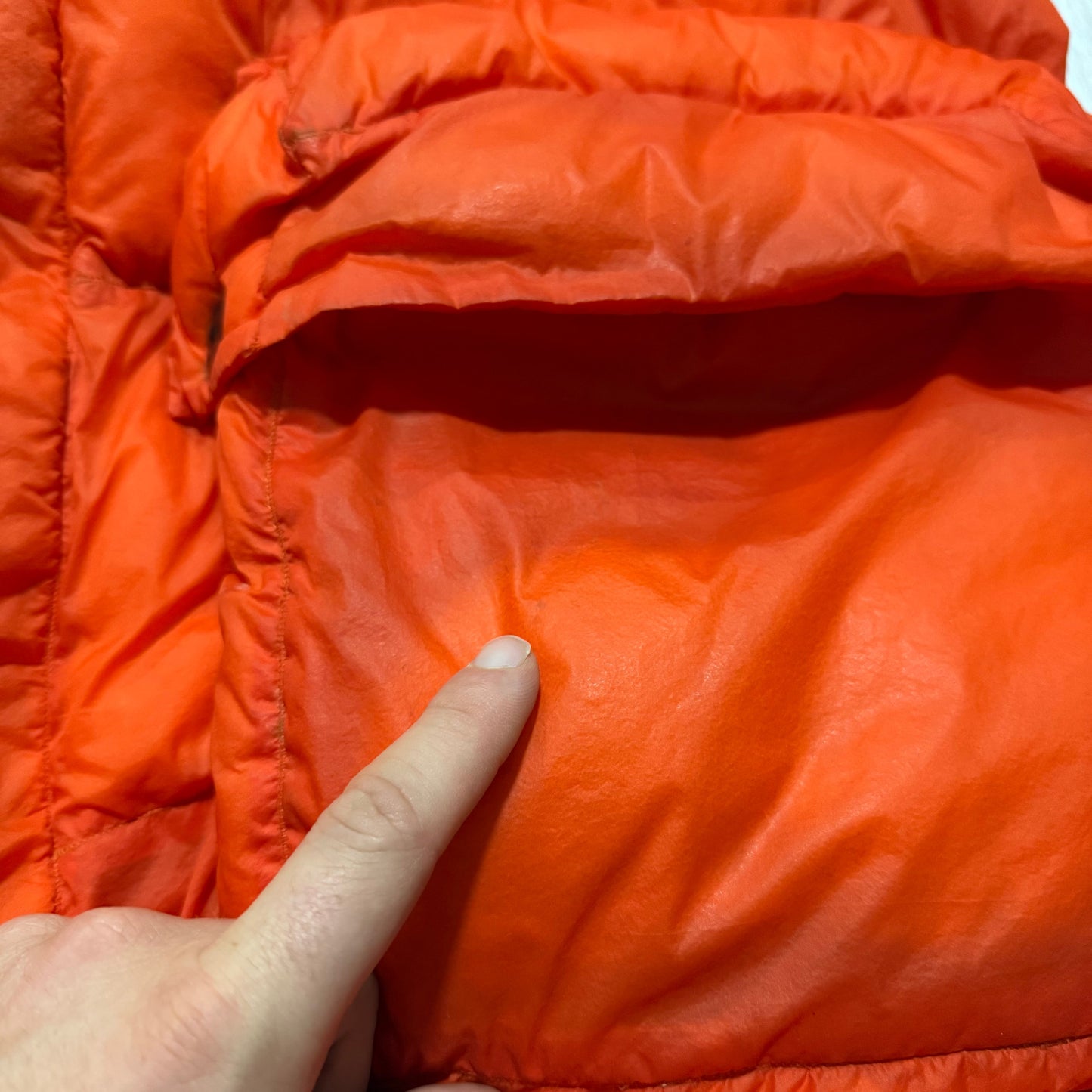 Stone Island 2008 Modular Anatomy Aitor Thorup Down Jacket | XL, Orange and Black