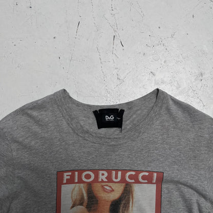 vintage d&g fiorucci graphic tee | Gray, Gray