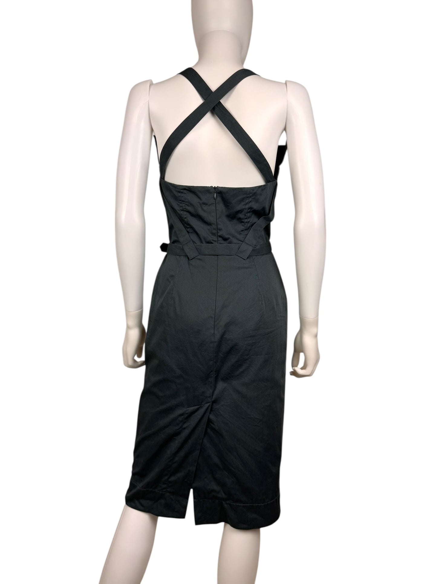 Vivienne Westwood F/W 2008 Red Label bondage dress | Grey, Multicoloured
