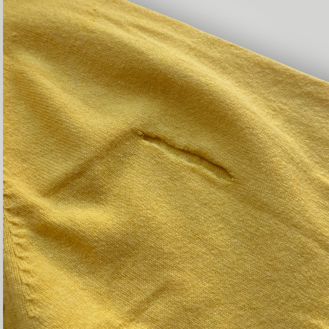 Comme des Garçons Homme AW/1990 Wool Knit Polo L | O/S, Tan