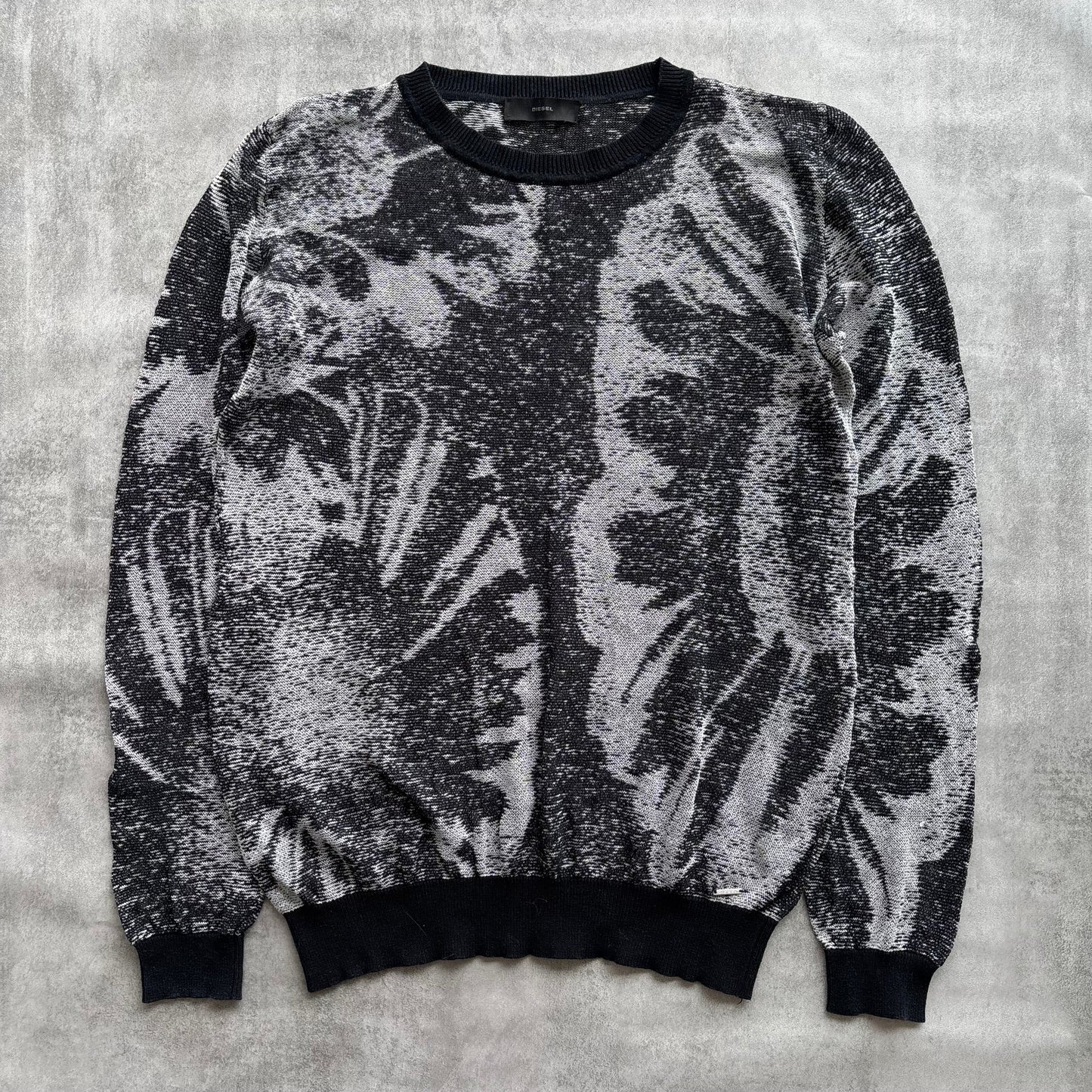 DIESEL KNIT JUMPER | O/S, Grey
