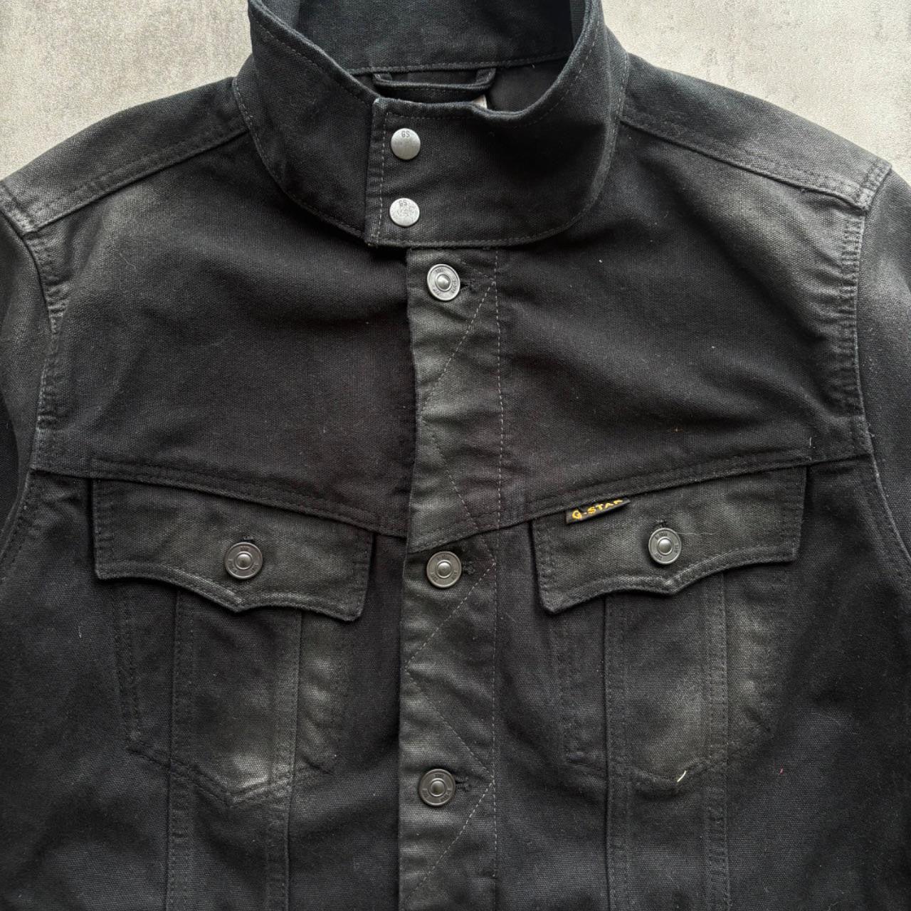 G-STAR WAXED JACKET | O/S, Black