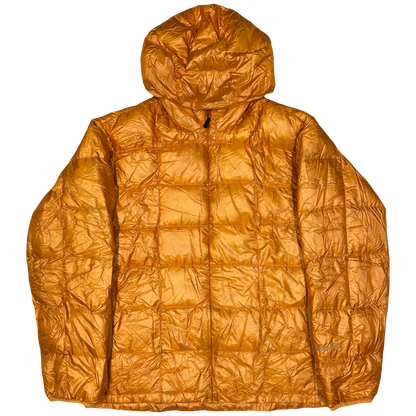 Montbell Square Stitch Puffer Jacket In Orange ( L )
