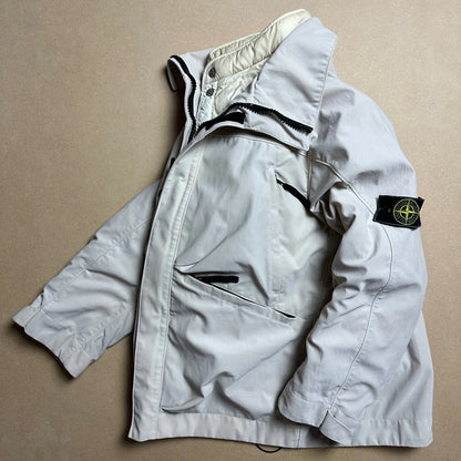 A/W 1999 Steel Grey Nylam Dual Layer Multipocket Jacket