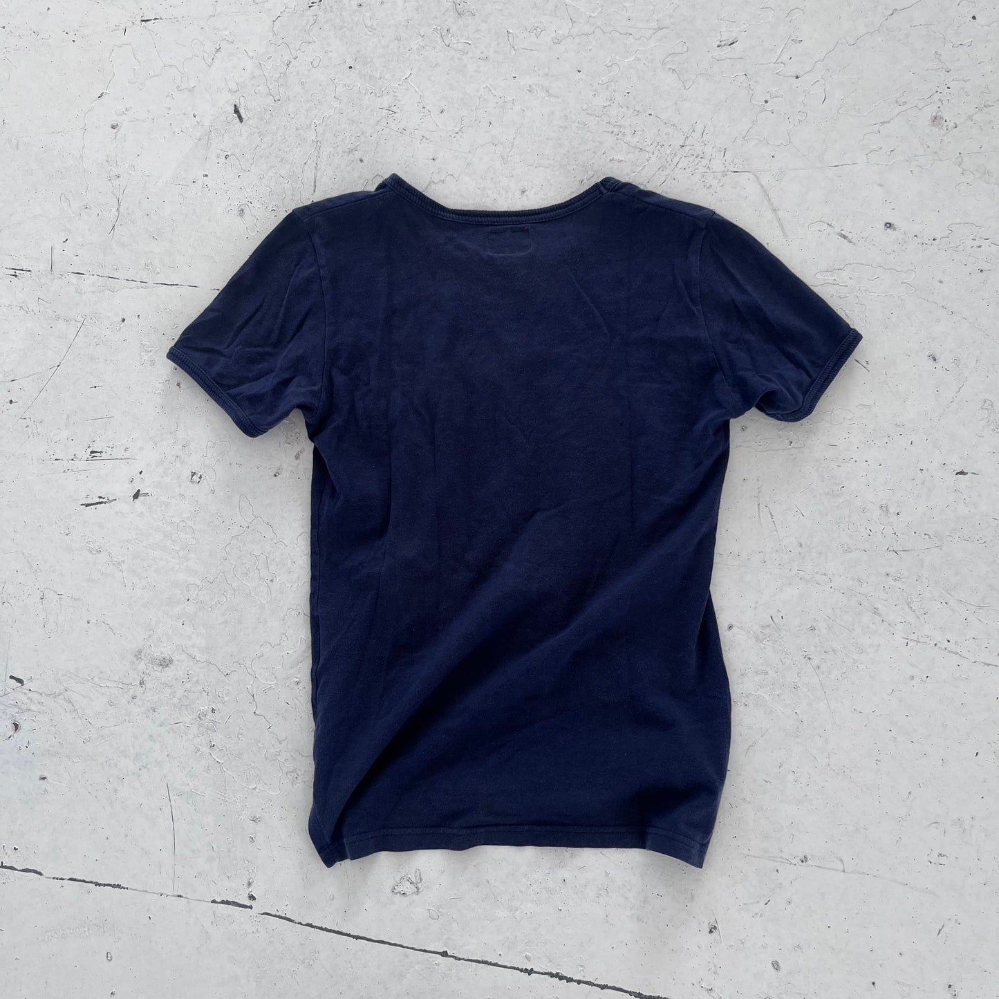 2000s vivenne westwood red label orb tee | Navy, Red