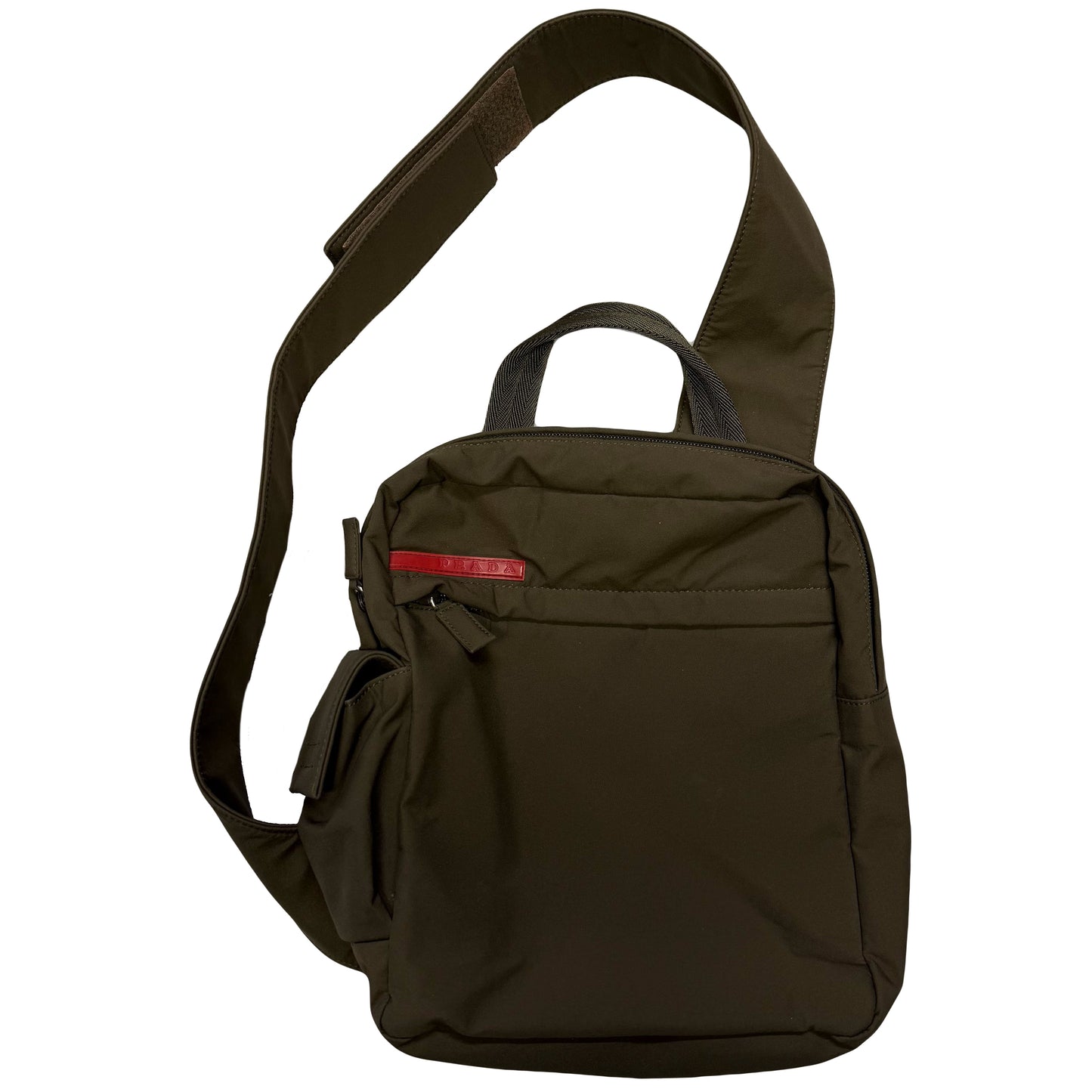 Prada Sport Side Bag In Khaki | O/S, Khaki