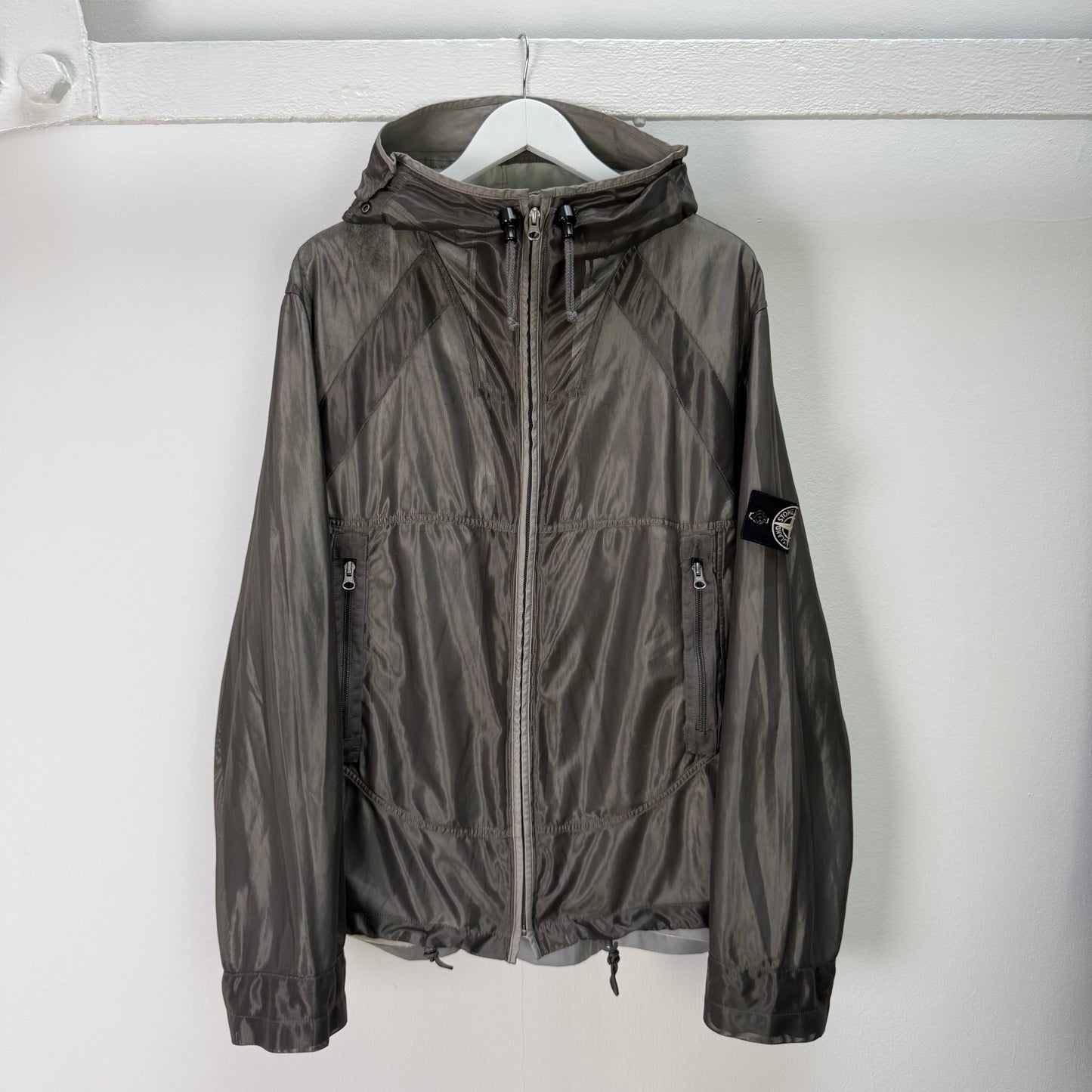 Stone Island 2006 Mesh Reflective Jacket | XL, Multicoloured