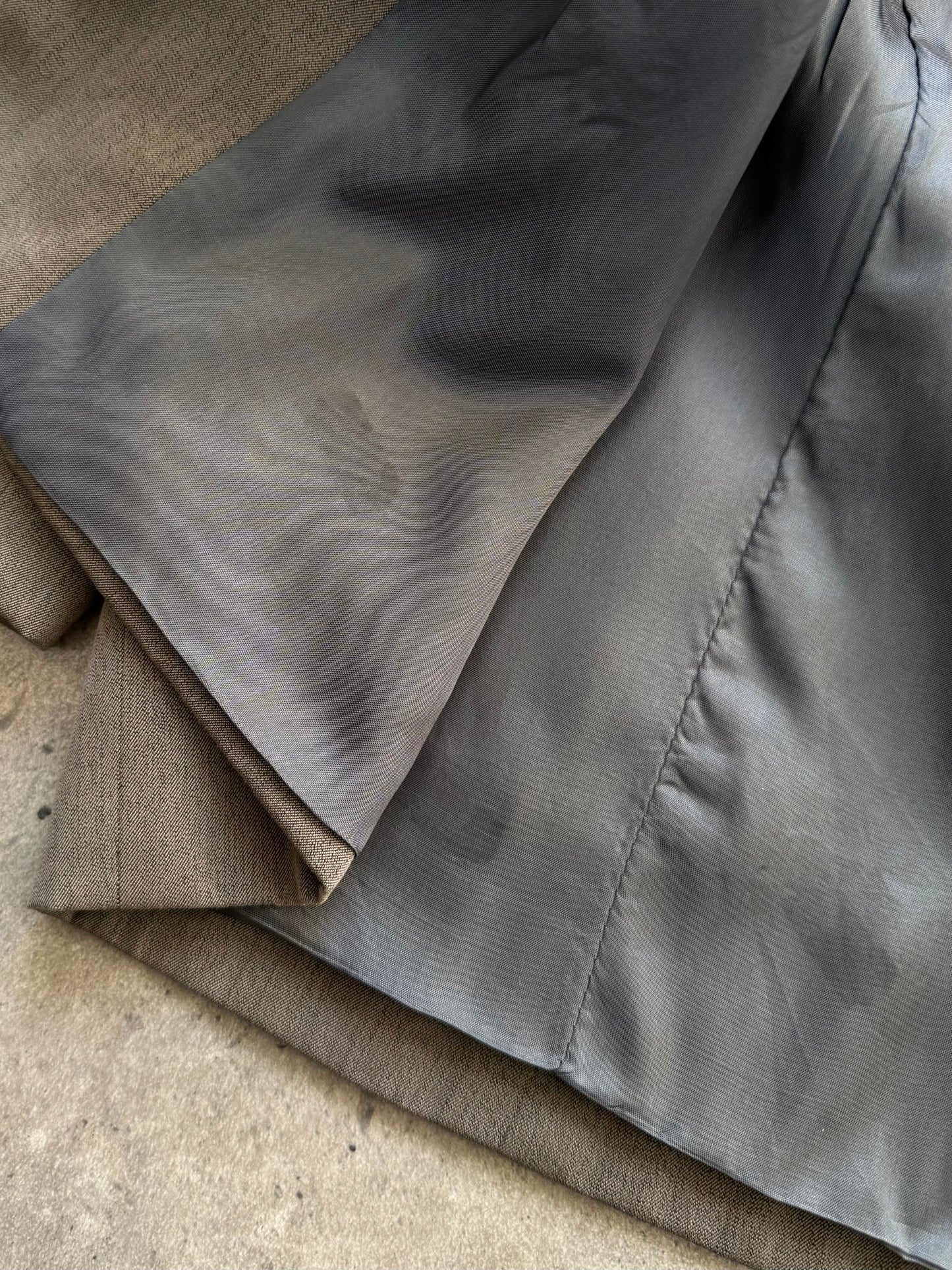 Mani 1990s Wool Single Button Tailored Blazer - S