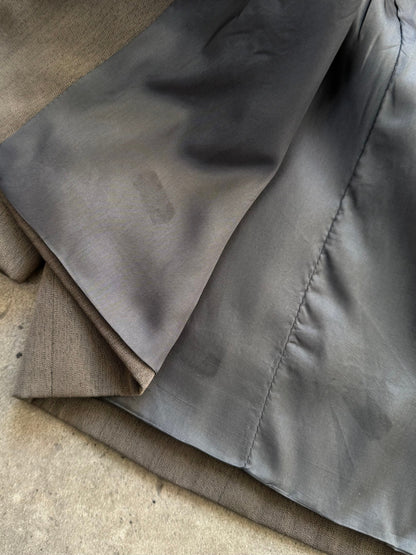 Mani 1990s Wool Single Button Tailored Blazer - S