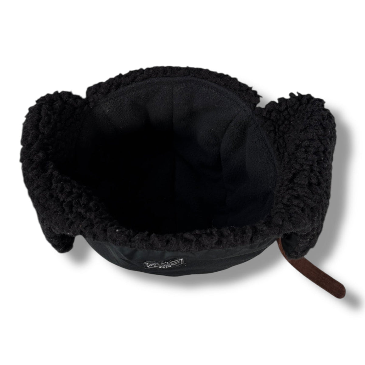 Nike 00’s Black Fleece Trapper Hat | O/S, Black