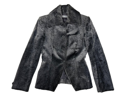Emporio Armani faux fur jacket | Grey, Grey