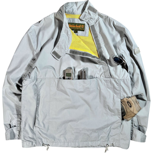 Timberland 00’s Technical Asymmetric Pullover L | Large, Grey