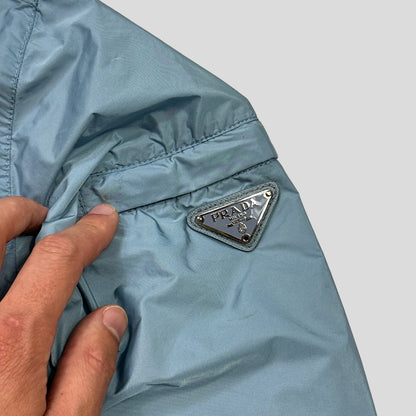 Prada Milano 2014 Baby Blue Nylon Windbreaker - S