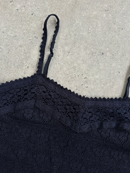Vintage 2000s Crochet Cami Top - S/M