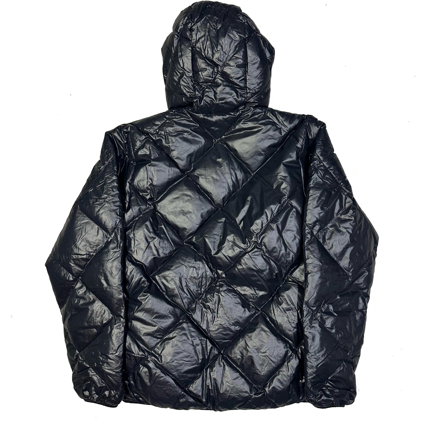 Camp 7 Diamond Stitch Puffer Jacket In Black ( L )