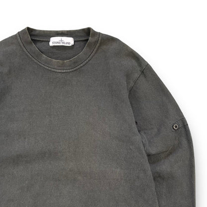 Stone Island Washed Grey Sweatshirt (L) | Default Title, Grey