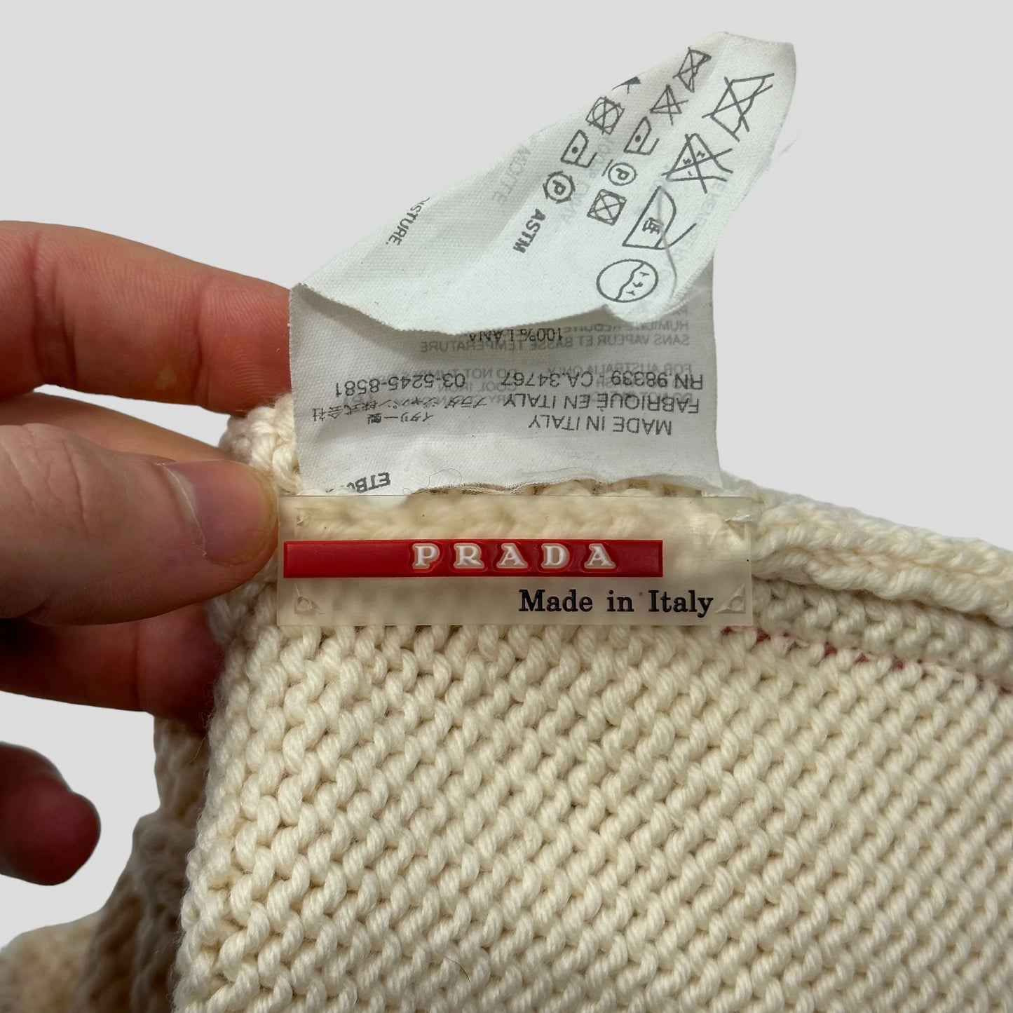 Prada Sport 00’s Bobble Ski Beanie - OS