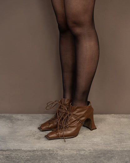 ACNE LACE UP SHOES (EU 40) | DEFAULT TITLE, Brown