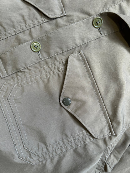 Beams Multi Pocket Half Over-Shirt S/M