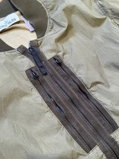 Stone Island SS/17 Garment Dyed Crinkle Reps NY Jacket M