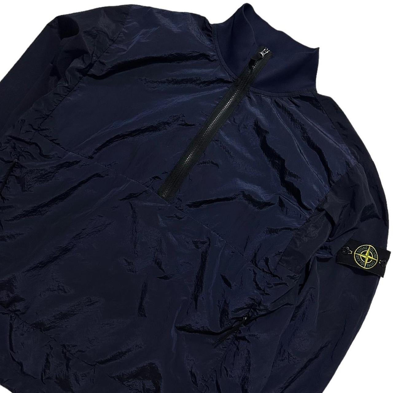 Stone Island Nylon Metal Half Zip Smock