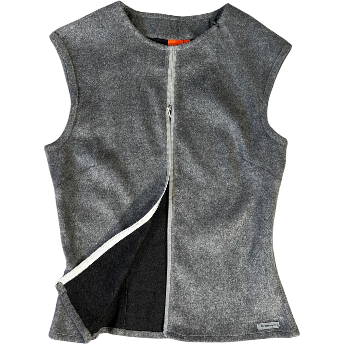 Firetrap 2000 Sleeveless Zip Front Top Size 6/8 | 6/8, Grey