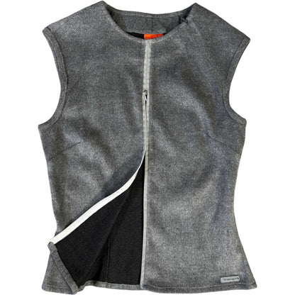 Firetrap 2000 Sleeveless Zip Front Top Size 6/8 | 6/8, Grey