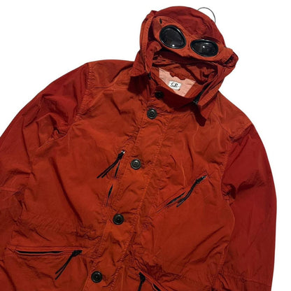 CP Company Nylon Goggle Jacket | Small, Red