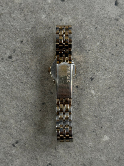 Pulsar 1990s Two Tone Round Quartz Watch
