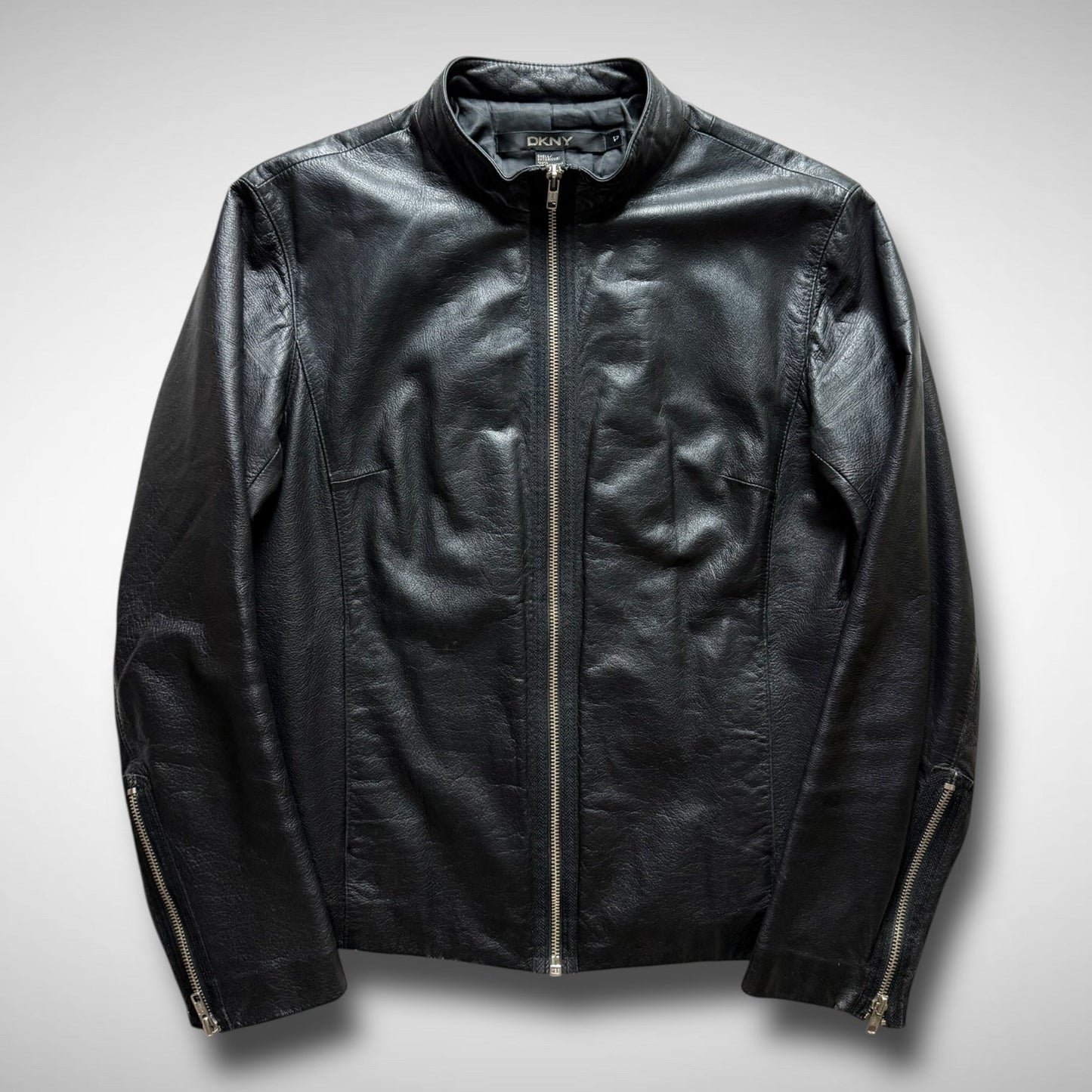 DKNY Leather WMNS Biker Jacket (1990s)