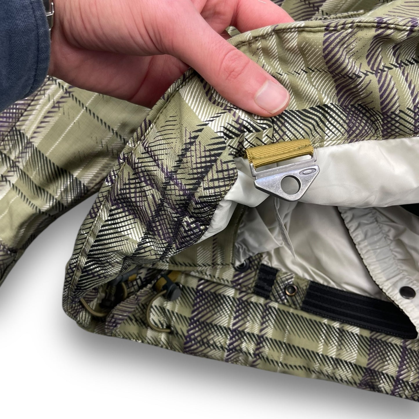 2007 Oakley Plaid Jacket (M) | Default Title, Multicoloured