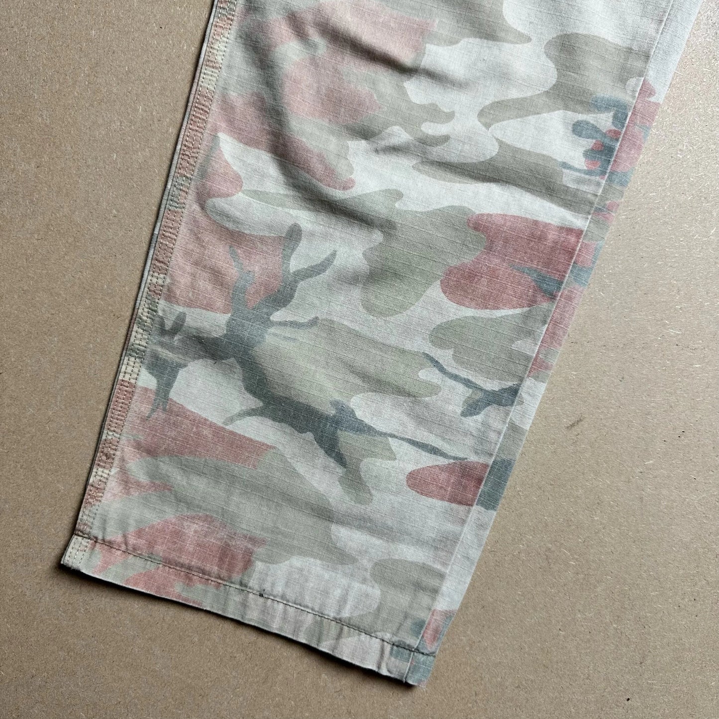 S/S1990 Ripstop Cotton Ice Camo Work Pants