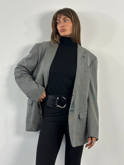 Armani Collezioni 2000s Wool Single Breasted Blazer - 42R/XL