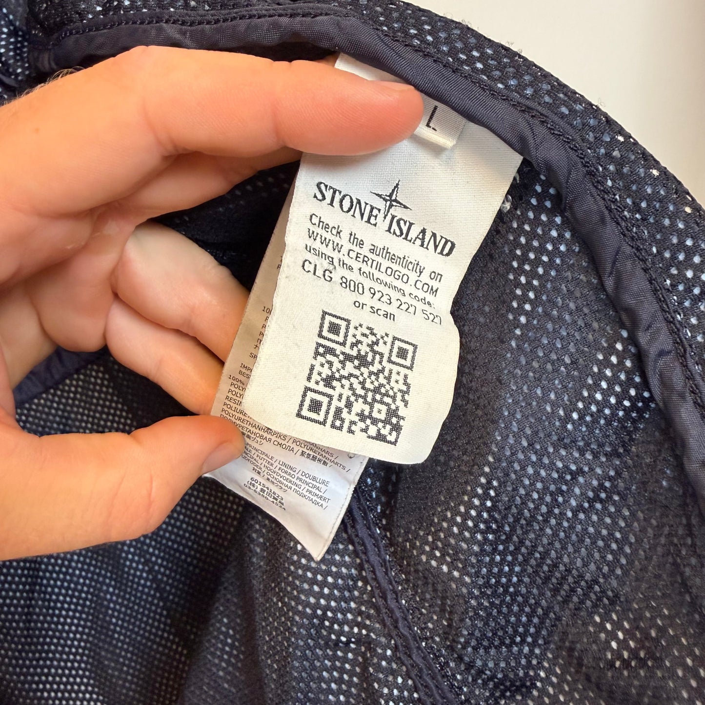 Stone Island Membrana TC Jacket (L) | Large, Red