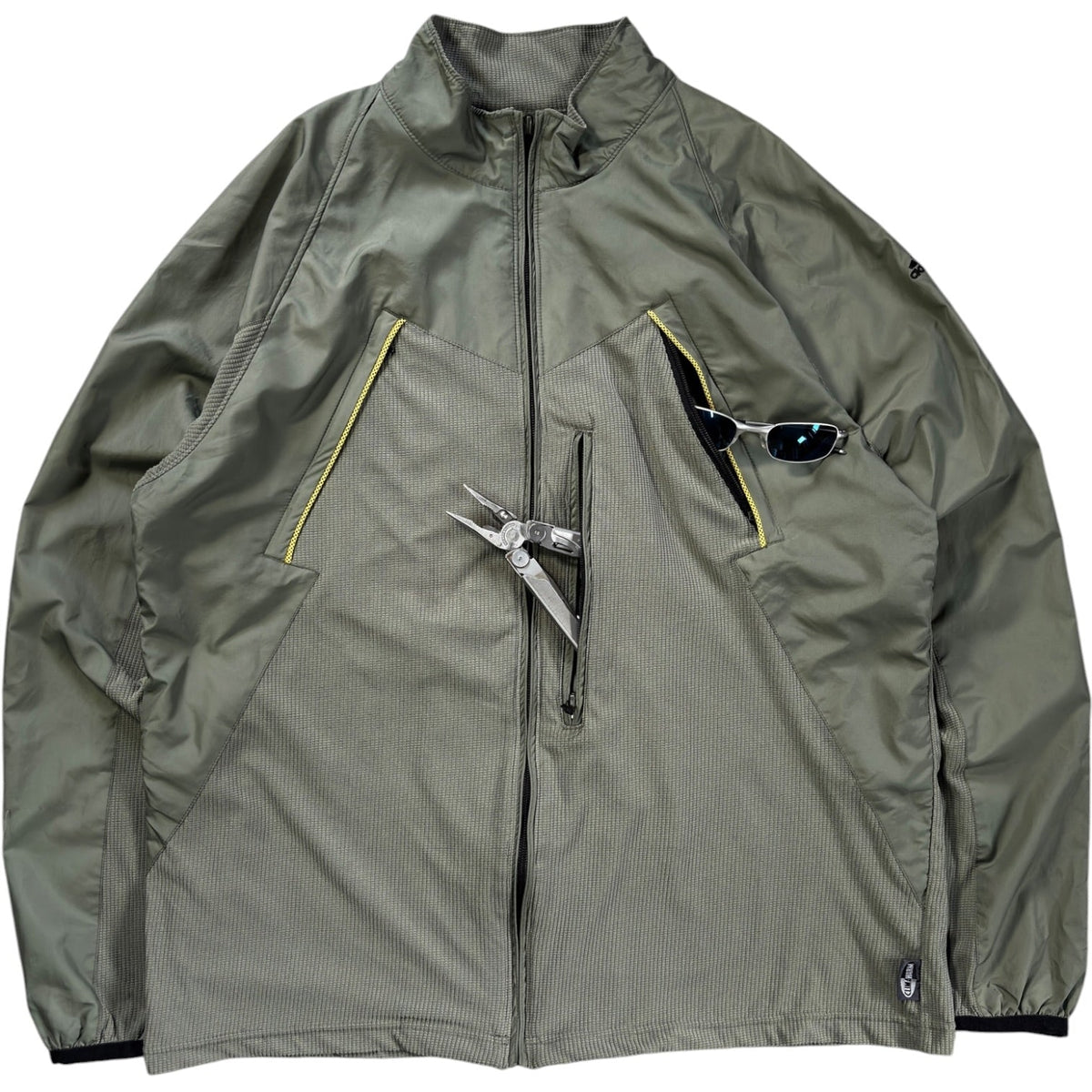 Adidas 2001 Panelled ClimaWarm Fleece Jacket L | Large, Multicoloured