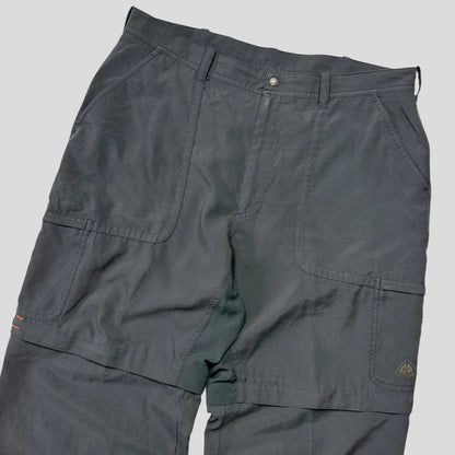 Nike ACG 00’s Zip-off Cargo Trousers + Shorts - 36