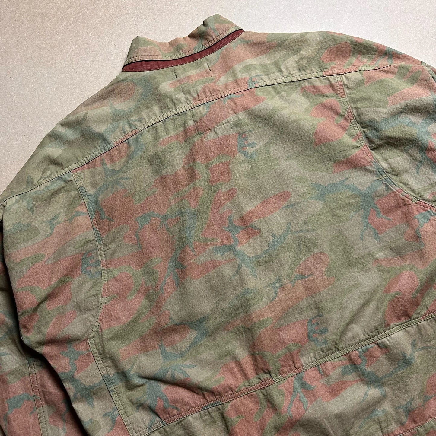 S/S1990 Ice Camouflage Harrington Style Bomber