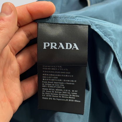 Prada Milano 2018 Metallic Teal Windbreaker - IT46 (M)