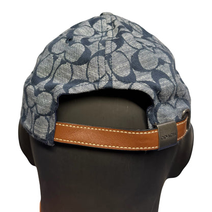Coach Monogram Cap In Navy (OS) | O/S, Navy