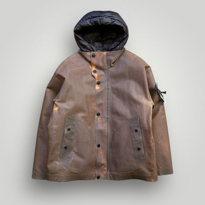Stone Island Poly Strata Ice Jacket L | Default Title, Orange