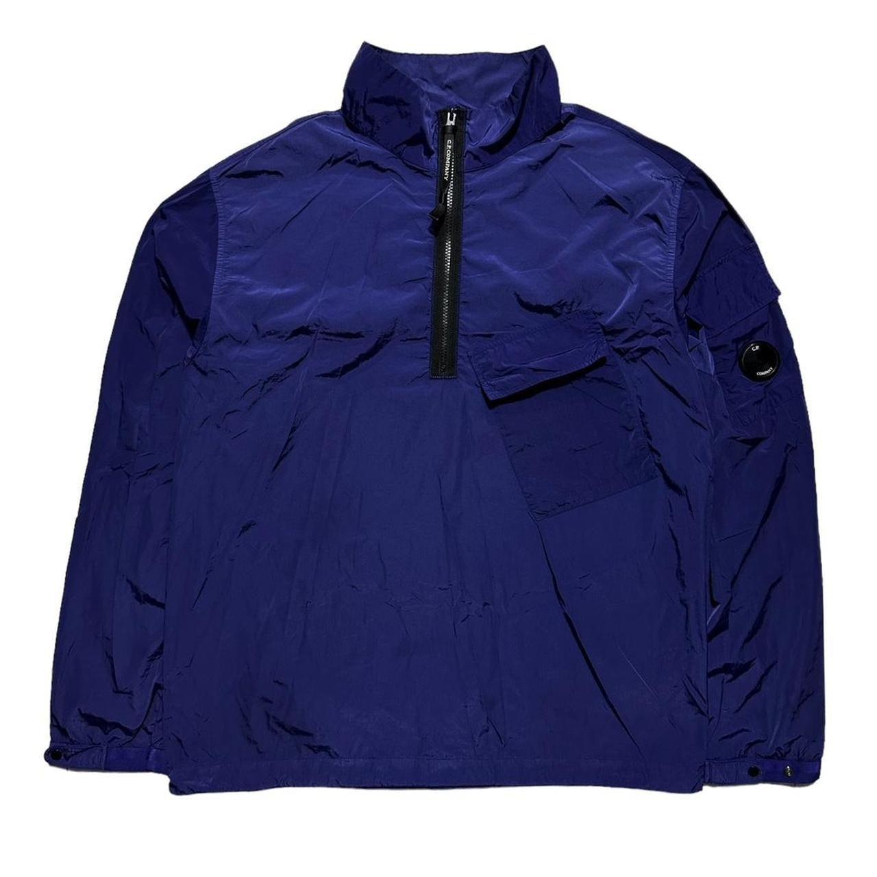 CP Company Blue Nylon Pullover Jacket - Known Source