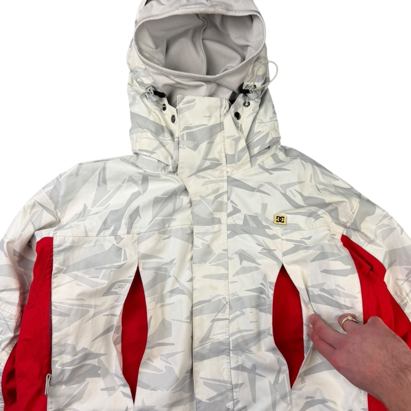 2000's DC Integrated Balaclava ExoTex Ski Jacket (M) | Default Title, Camo
