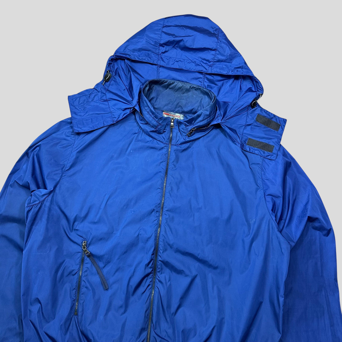 Prada Sport SS00 Nylon Technical Light Bomber Jacket - XL (L) | Blue
