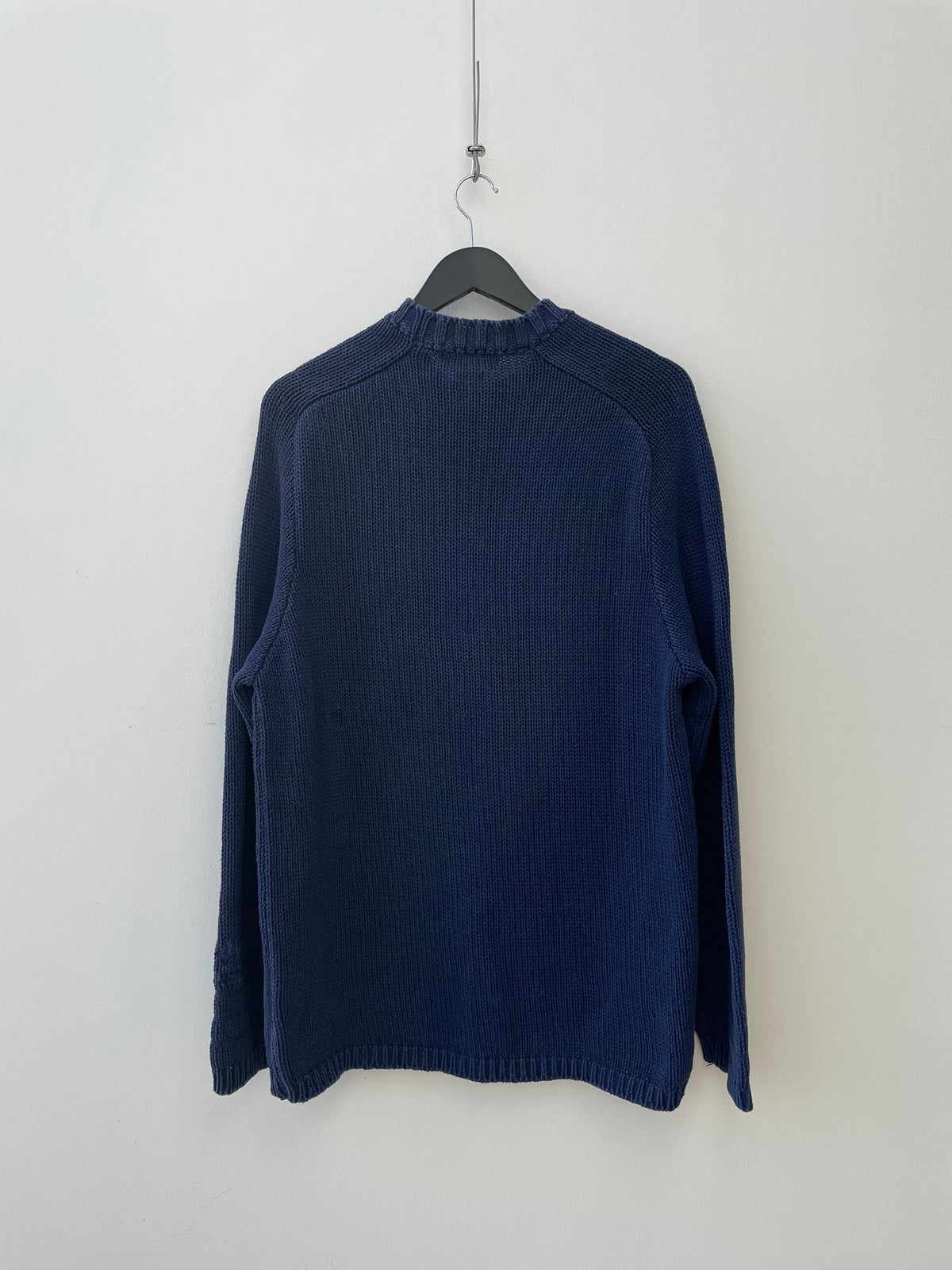 Stone Island SS98 Heavyweight Knit Jumper | Large, Navy