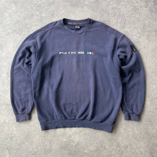 Nike RARE 1999 heavyweight embroidered sweatshirt (L)