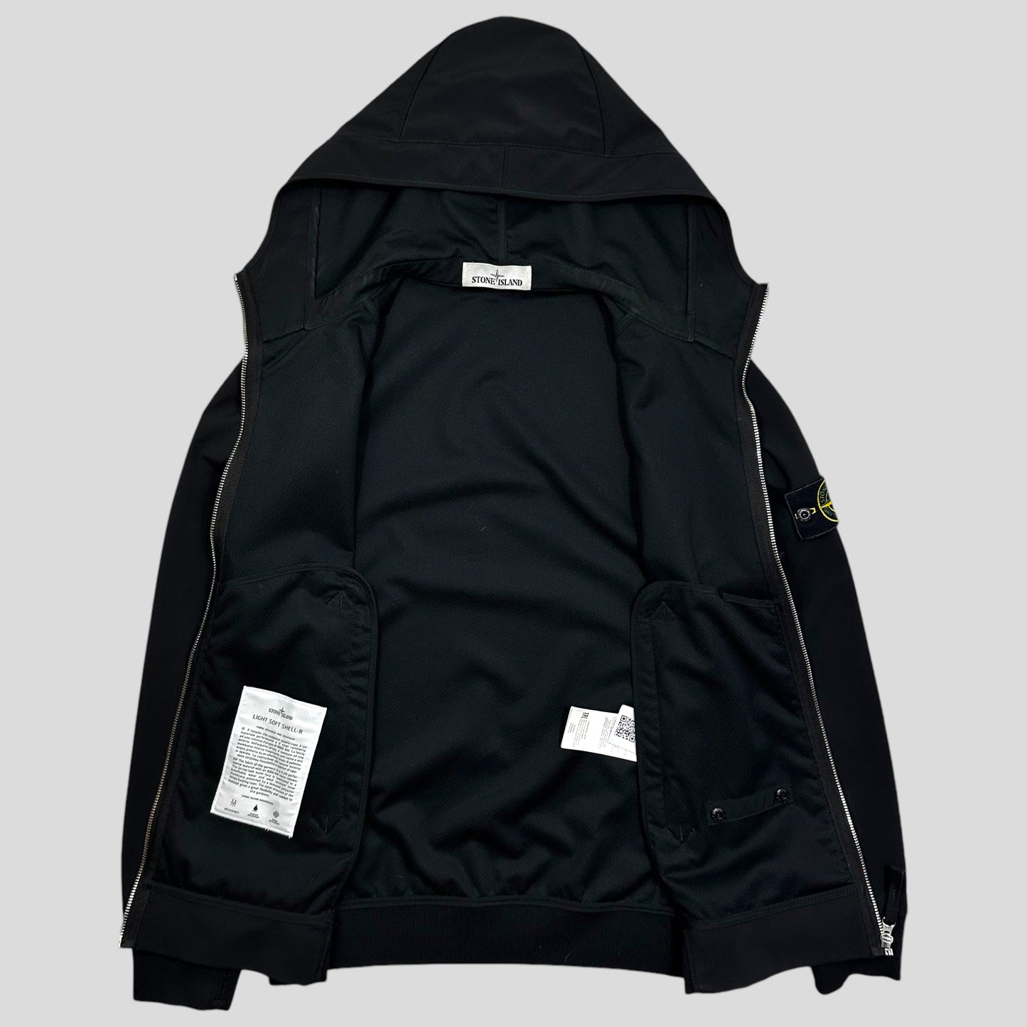 Stone Island Black Light Soft Shell-R - S/M