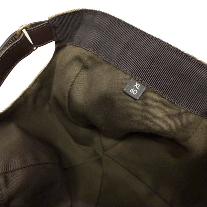 Gucci Monogram Cap In Tan (XL) | O/S, Tan