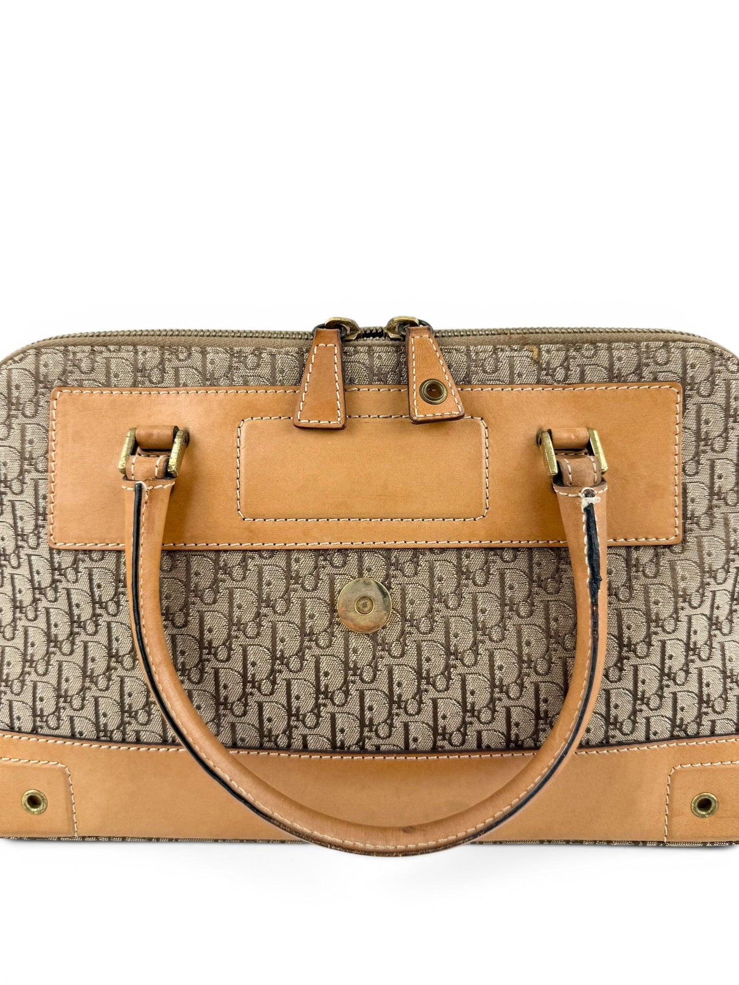 Vintage 2002 Christian Dior Diorissimo Street Chic Handbag | O/S, Brown