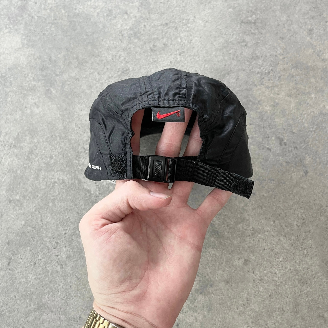 Nike ACG RARE 1990s technical spellout cap