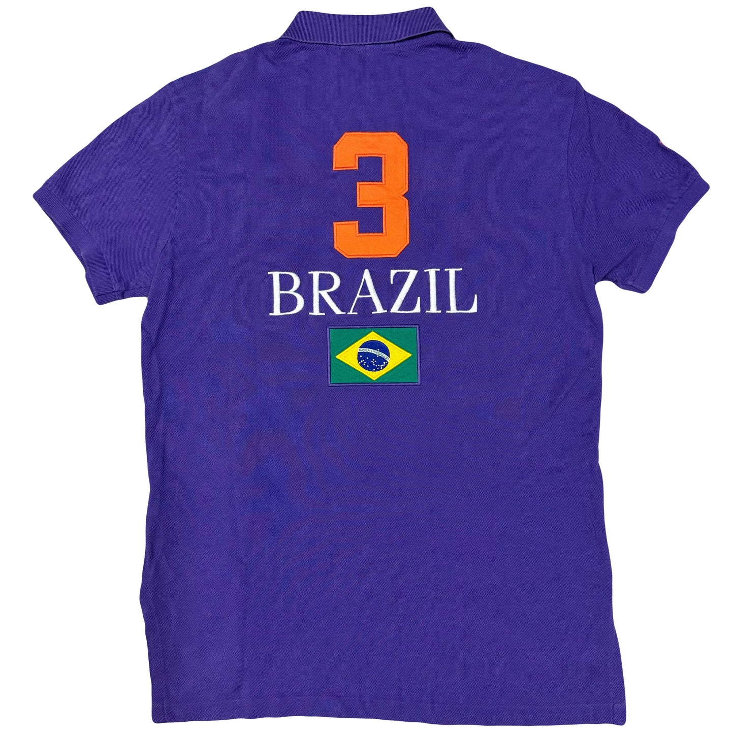 Ralph Lauren Brazil Polo In Purple ( S )